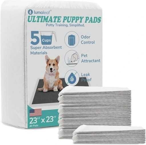 LumoLeaf Podkładki treningowe dla psów60x60cm40 padów wysoka chłonność