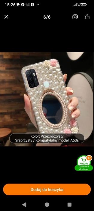 Etui nowe pasuje na oppo a53s/a53 pro prostu śliczne
