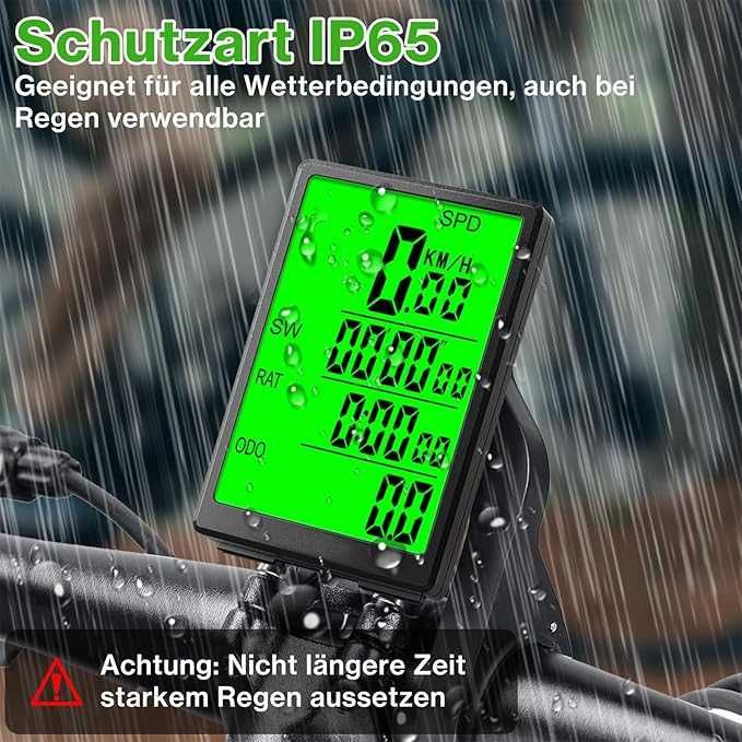 Komputer rowerowy prędkościomierz 3,0",