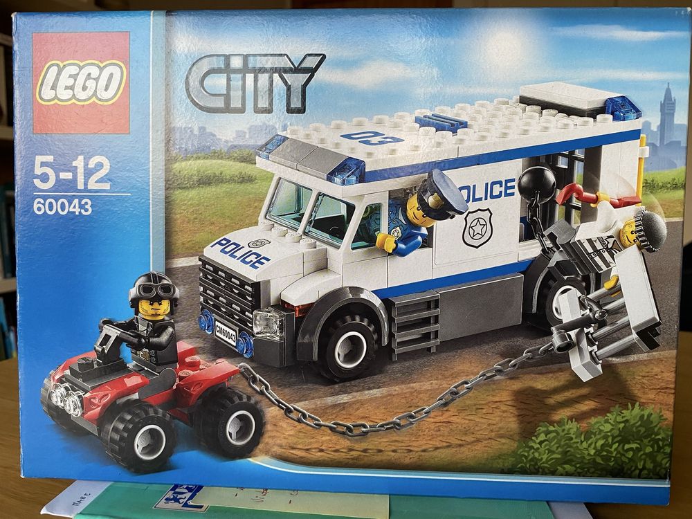 Lego City 60043 Transporte de Prisioneiro