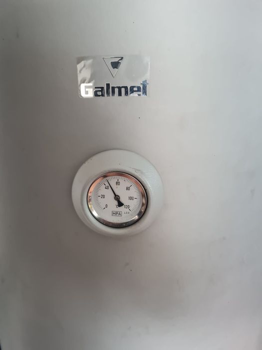 Pompa ciepła woda Fervor Cubo H, bojler Galmet 300l, naczynia