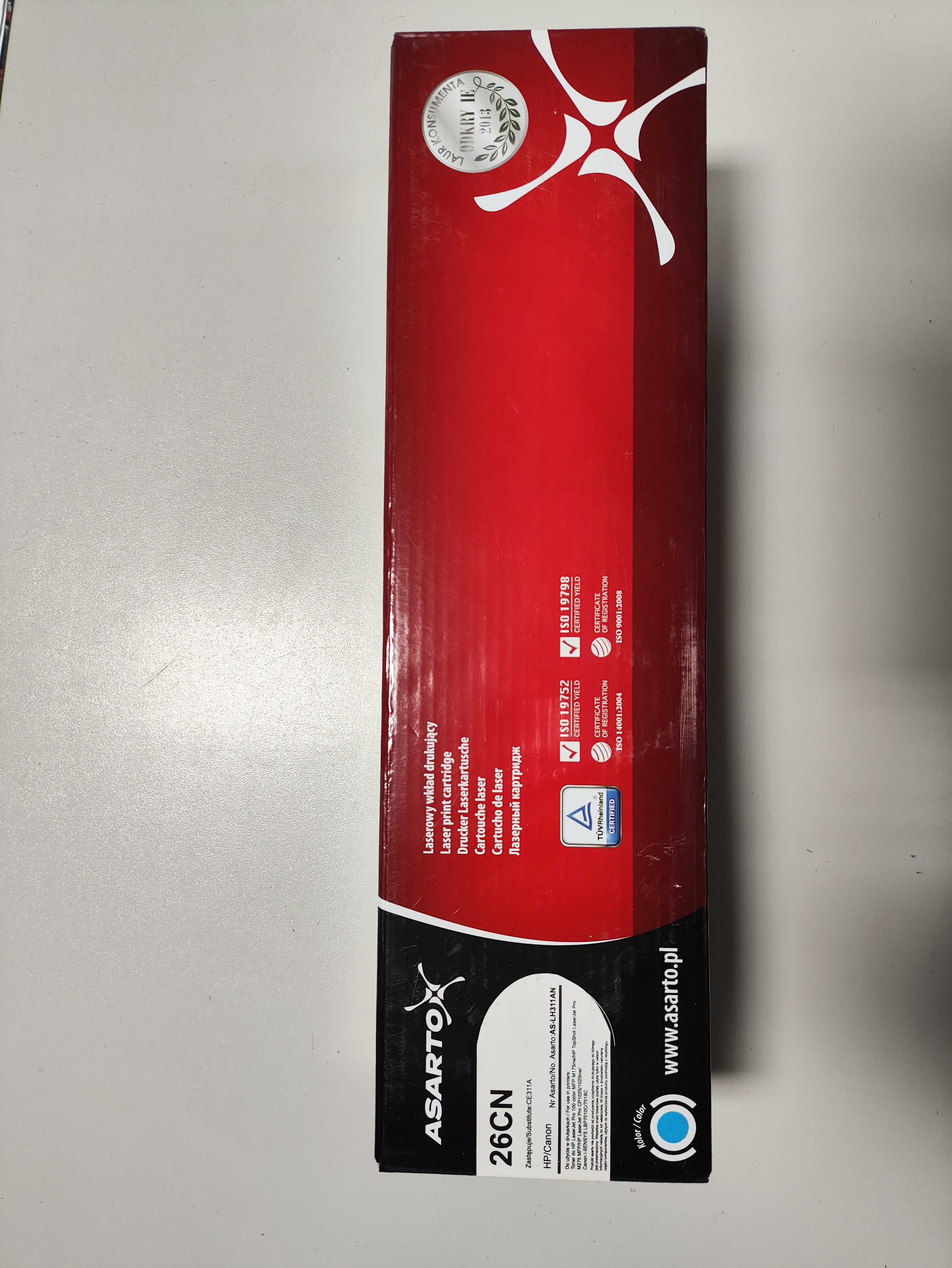 Toner Asarto do HP 26CN CE311A 1000 stron cyan