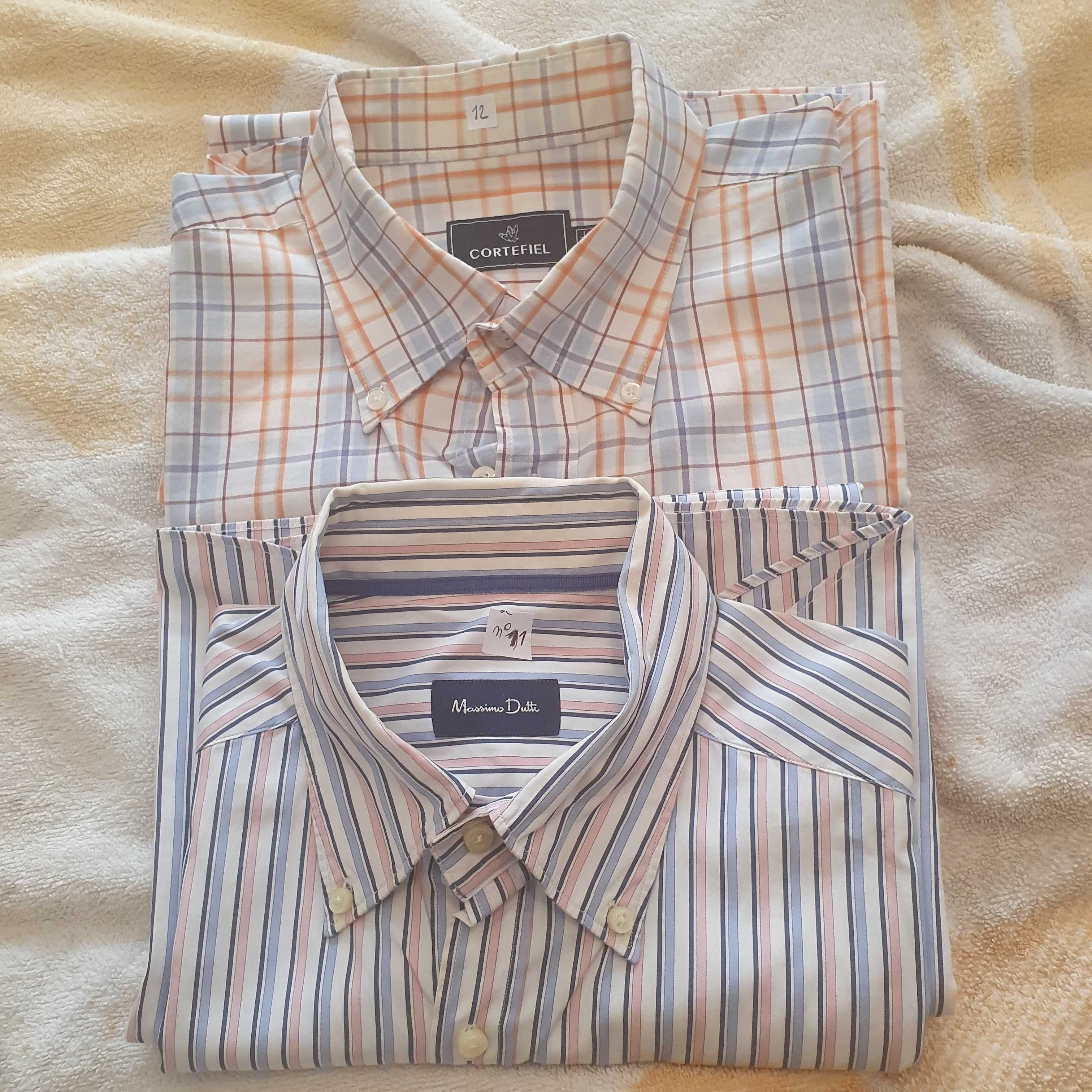 Camisas manga comprida e curta de homem