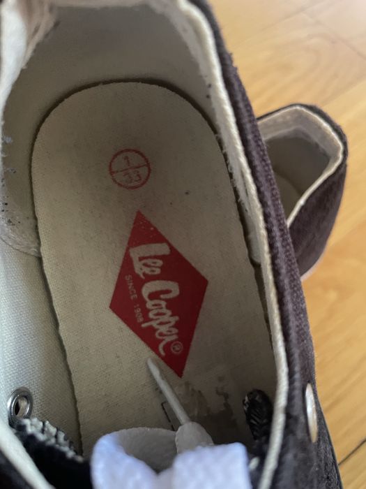 Кеди дитячі Lee Cooper детские кеды 33 устілка 21,5 см