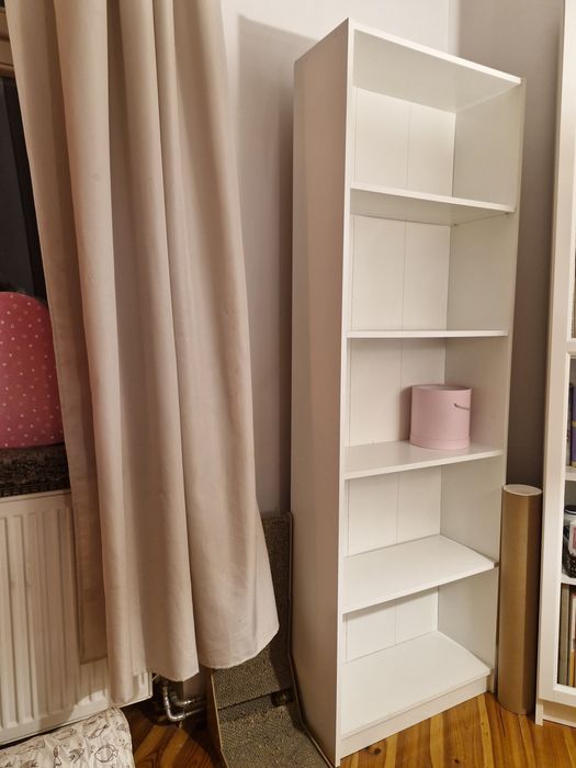 Regał biały na książki BILLY  IKEA