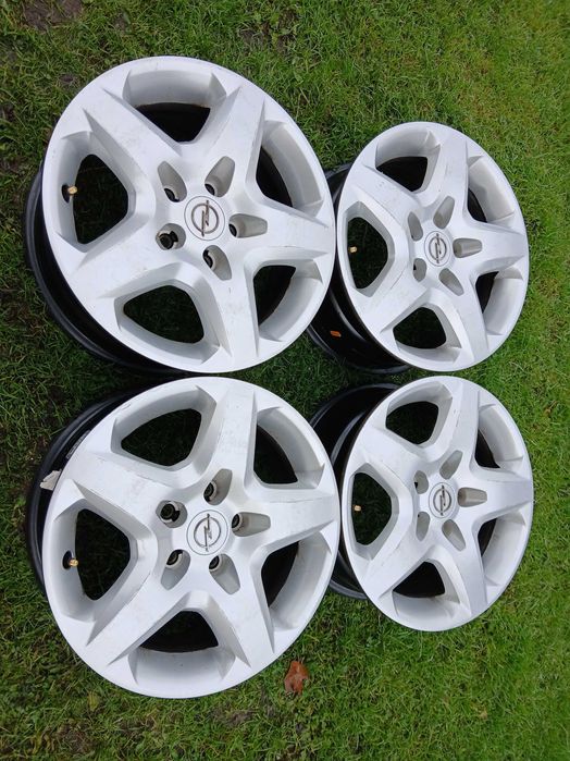 Felgi strukturalne 16'' 5x110 Opel Astra Meriva Zafira Vectra F-VAT