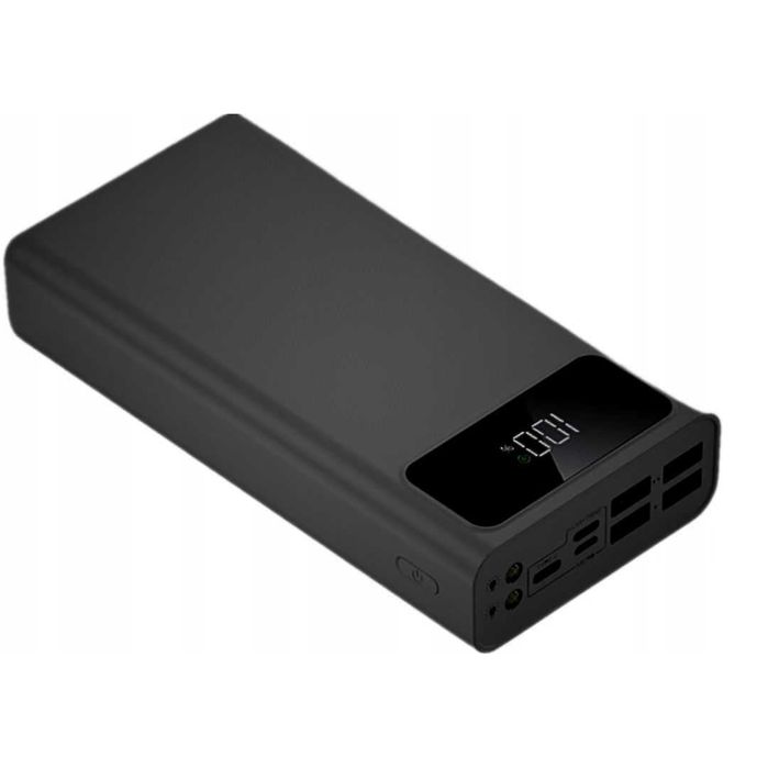 Power Bank 50000mAh 4 Porty USB Micro USB Typ C Wbudowana Latarka