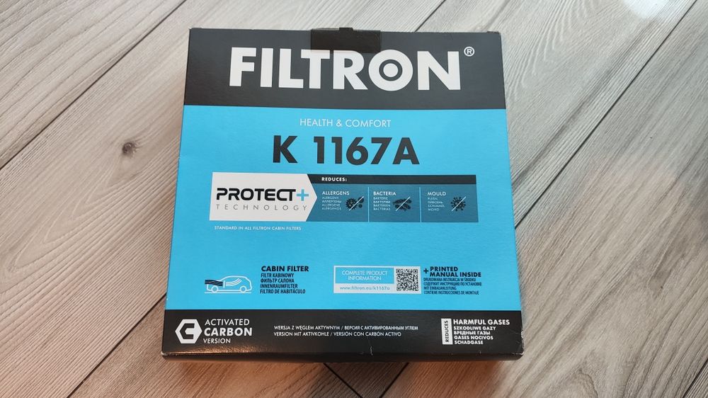 Filtr kabinowy FILTRON K1167A