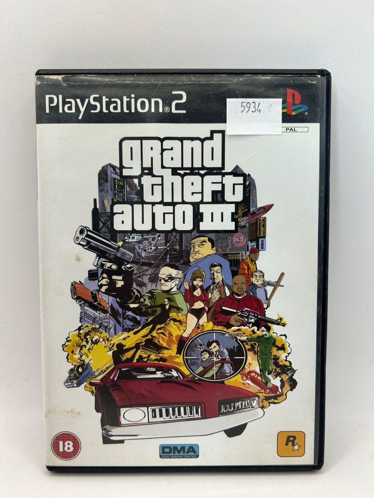Gta III Ps2 nr 5934