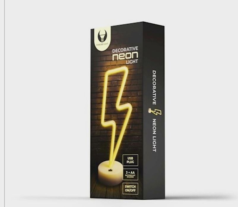 Błyskawica Neon 3D dla dzieci Sklep Gwarancja