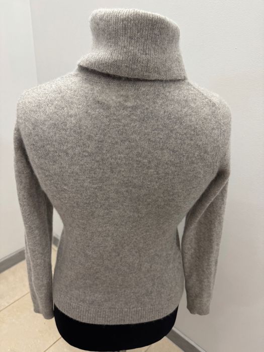 Zalando Essentials szary damski, sweterek premium kaszmir super stan S