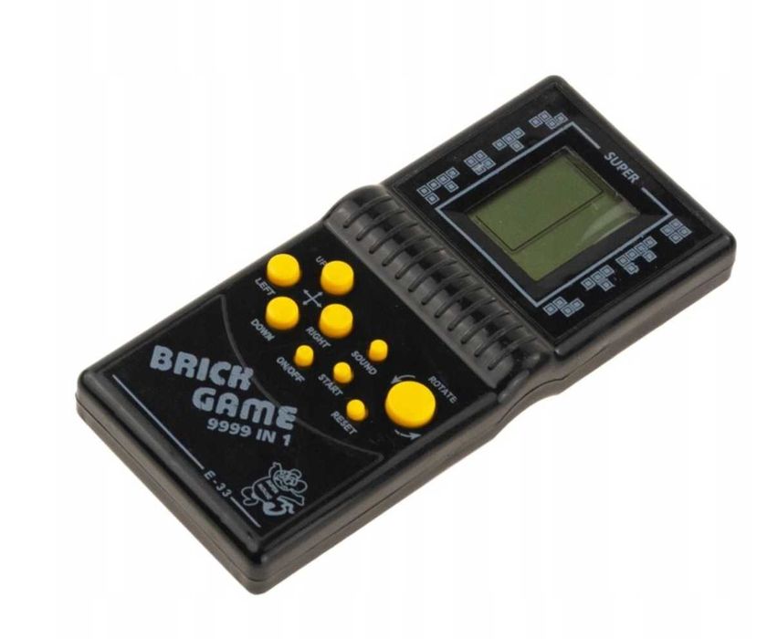 GRA TETRIS KONSOLA kieszonkowa retro dla dzieci na baterie