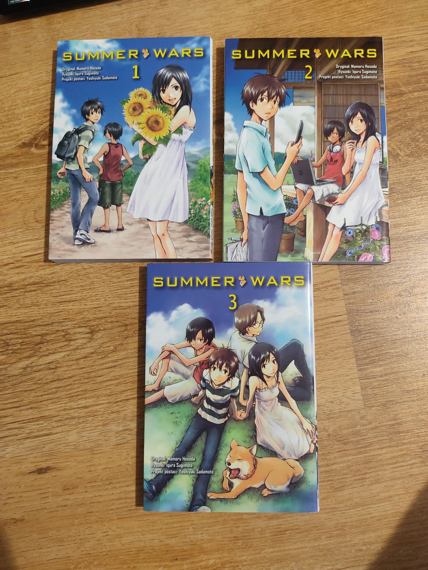 Summer Wars 1-3 kompet manga