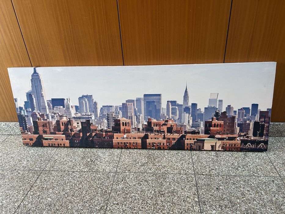 Quadro tela decorativa cidade