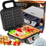 Gofrownica PRO Dwa chrupiące gofry XXL 1600W