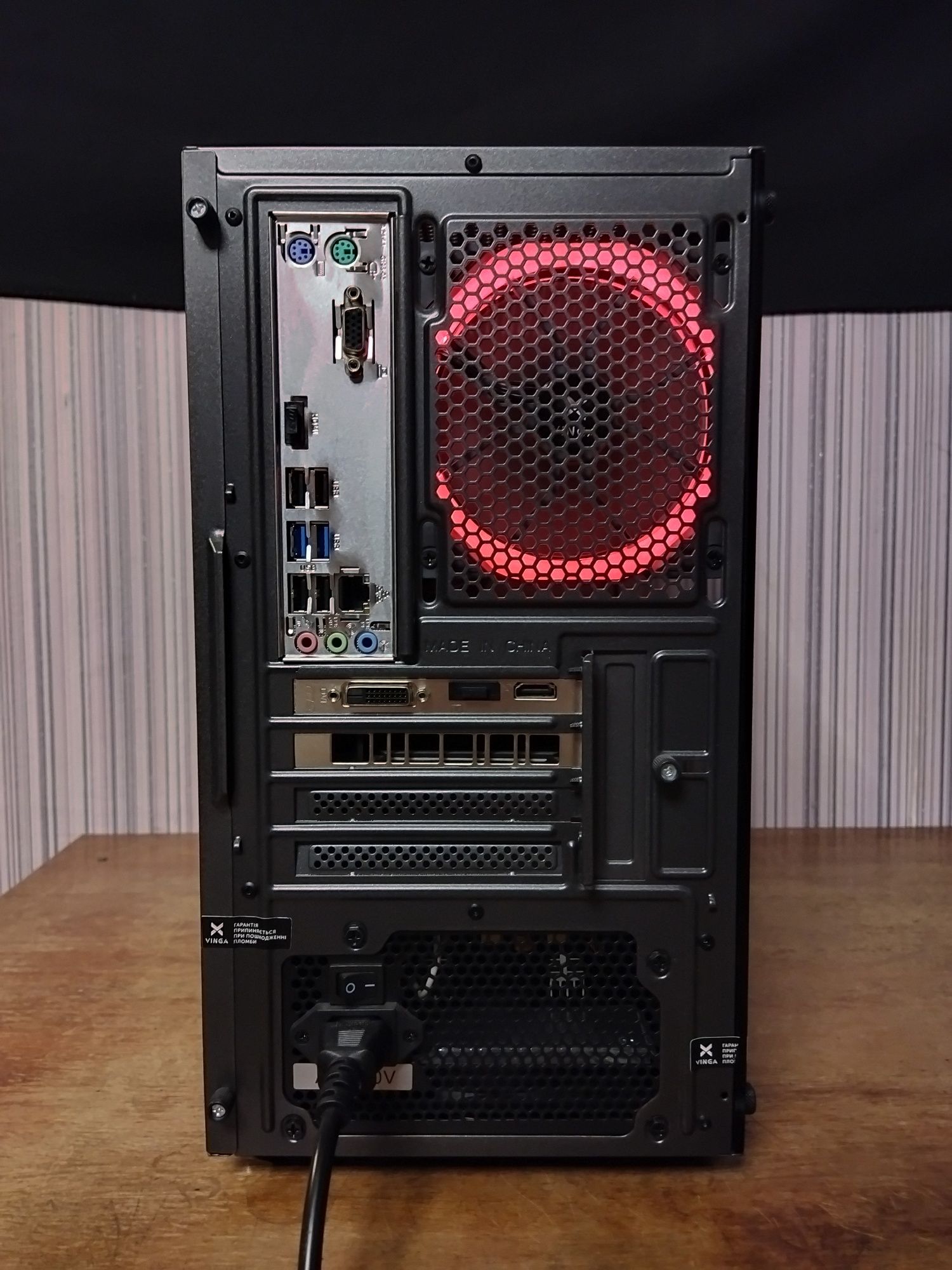 Комп'ютер Vinga - Intel Core i3; GeForce GTX 1650