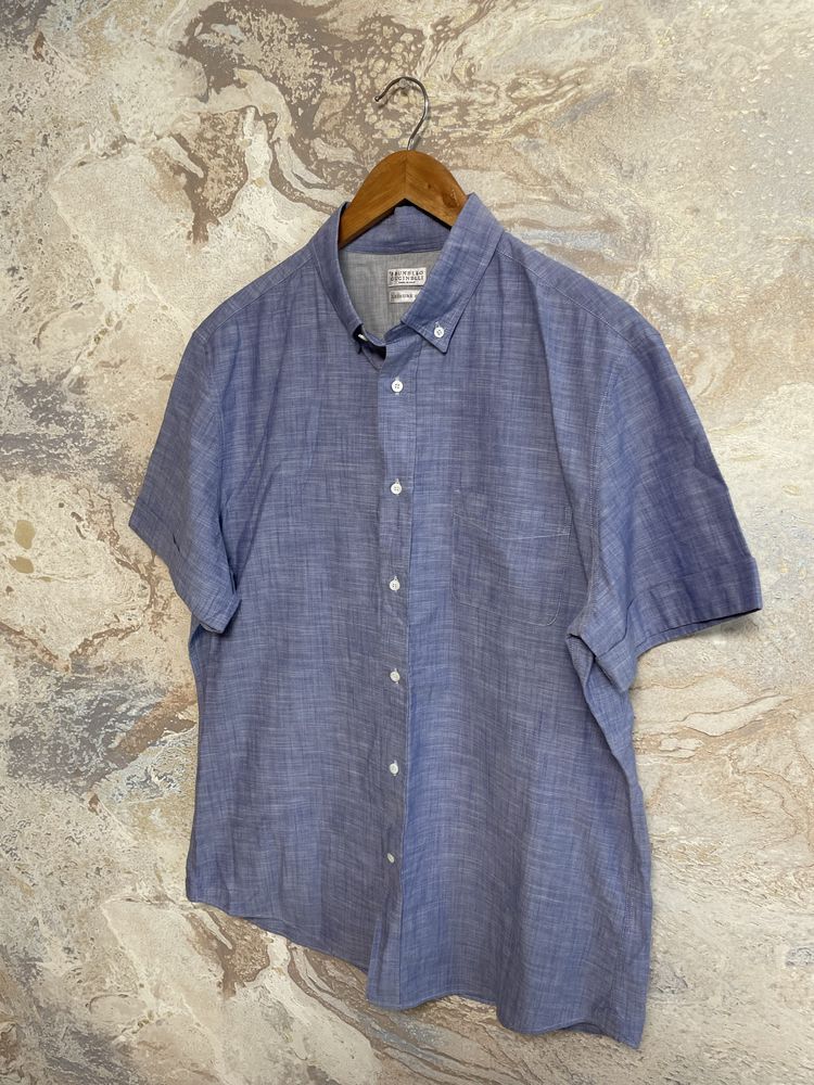 Рубашка Brunello Cucinelli Brioni Zegna размер L