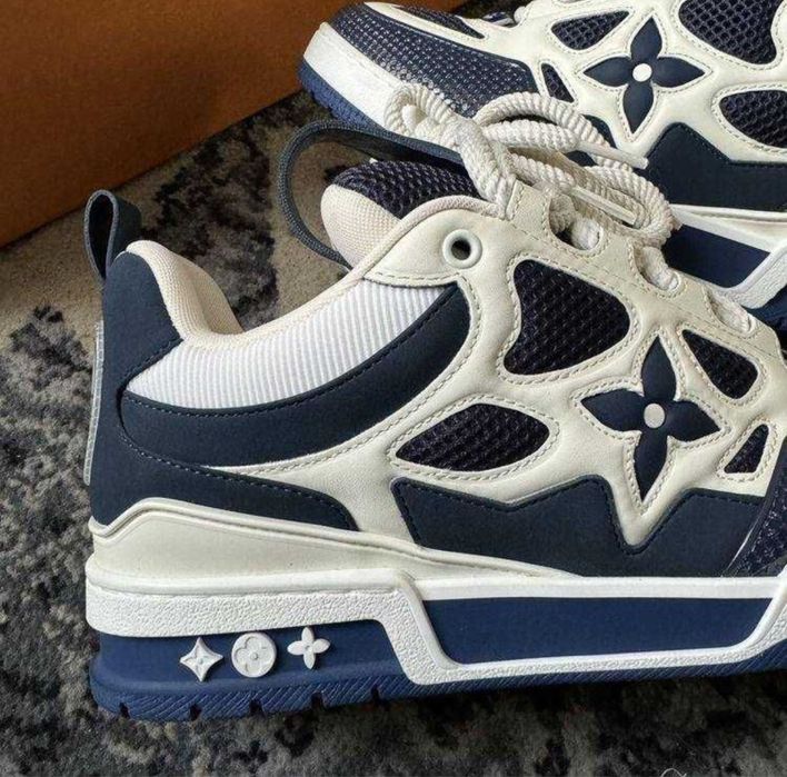 Кросівки Louis Vuitton Skate White луї вітон