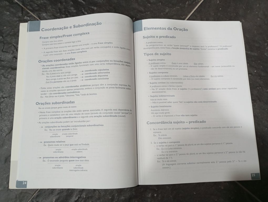 Livros escolares para o 9°ano