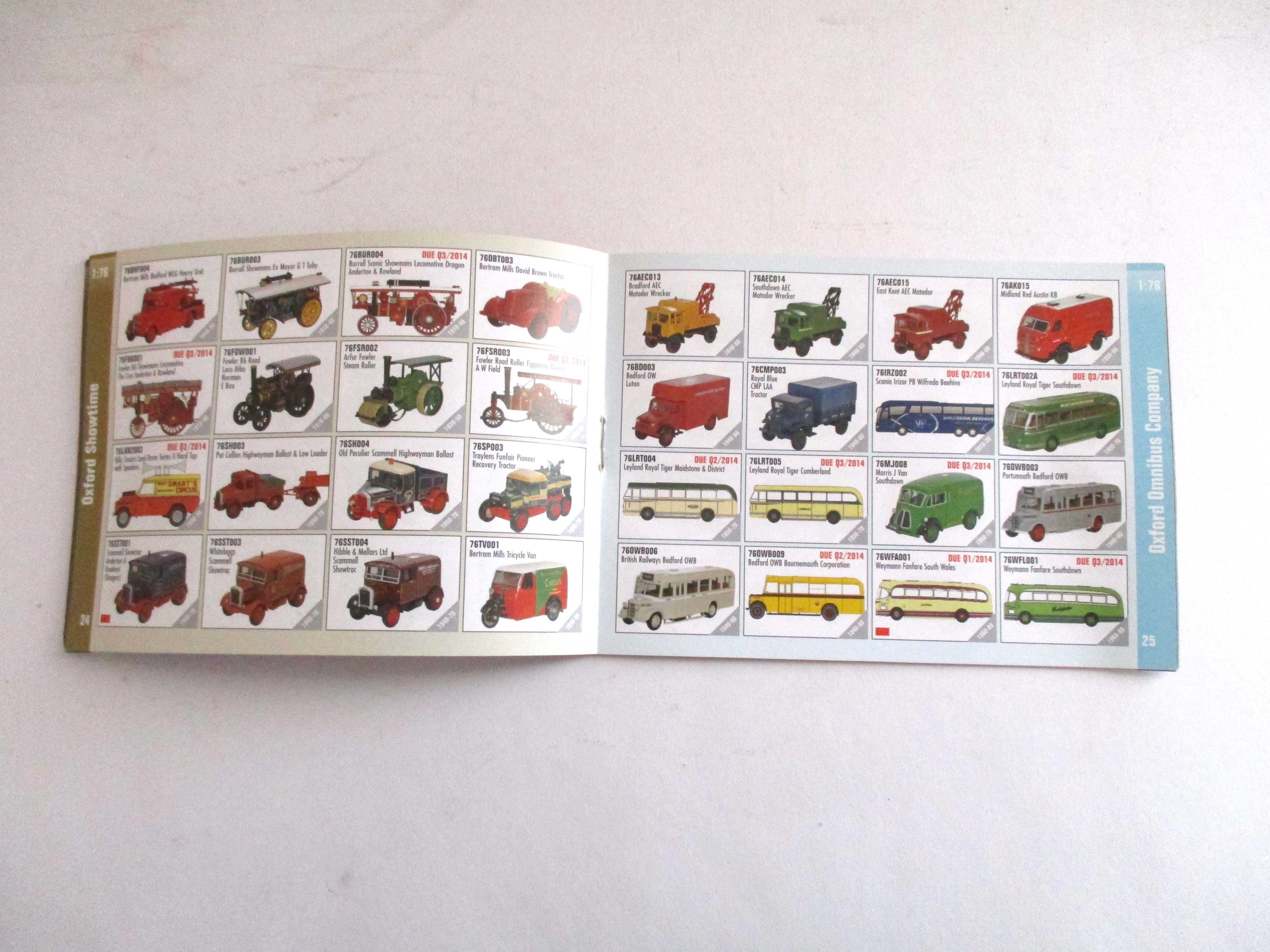 Catálogos/ Brochura de carros miniatura
