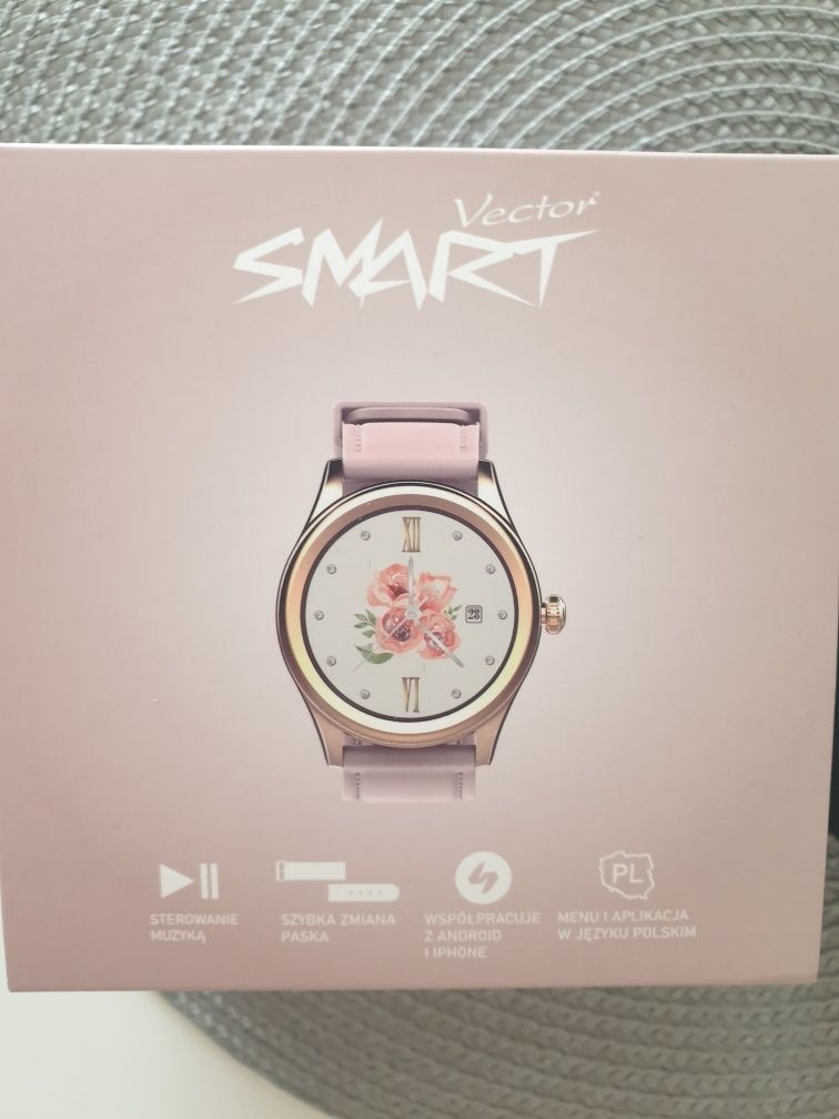 Smartwatch Vector Smartwatch Smart Stylish VCTR-34-02-RG Różowe złoto