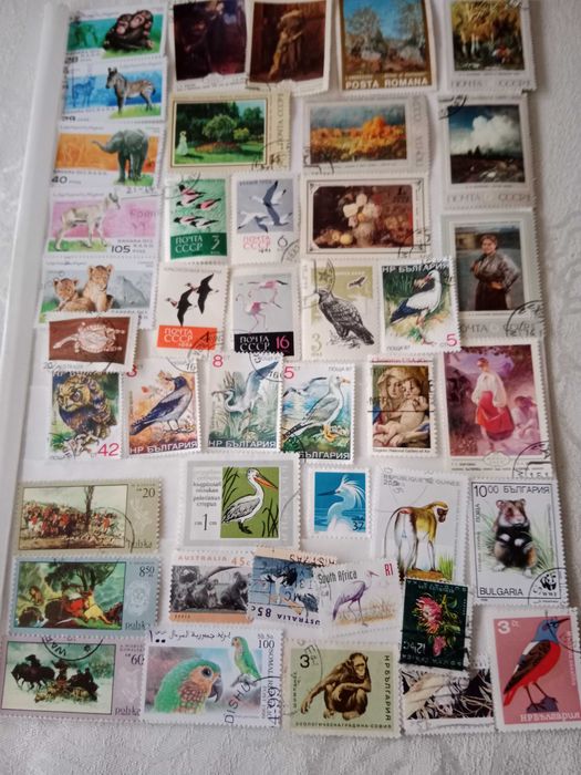 znaczki pocztowe mix świata 250 szt. FAUNA