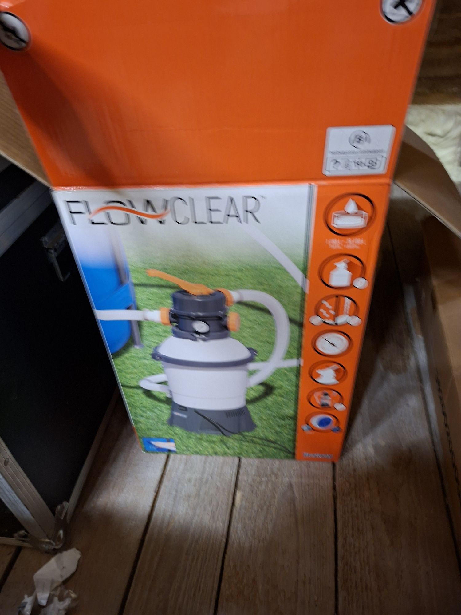 Basen Bestway Używane z Pompa 4x2 Drabina