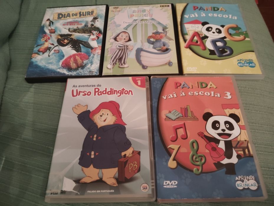 DVDs Infantis Usados