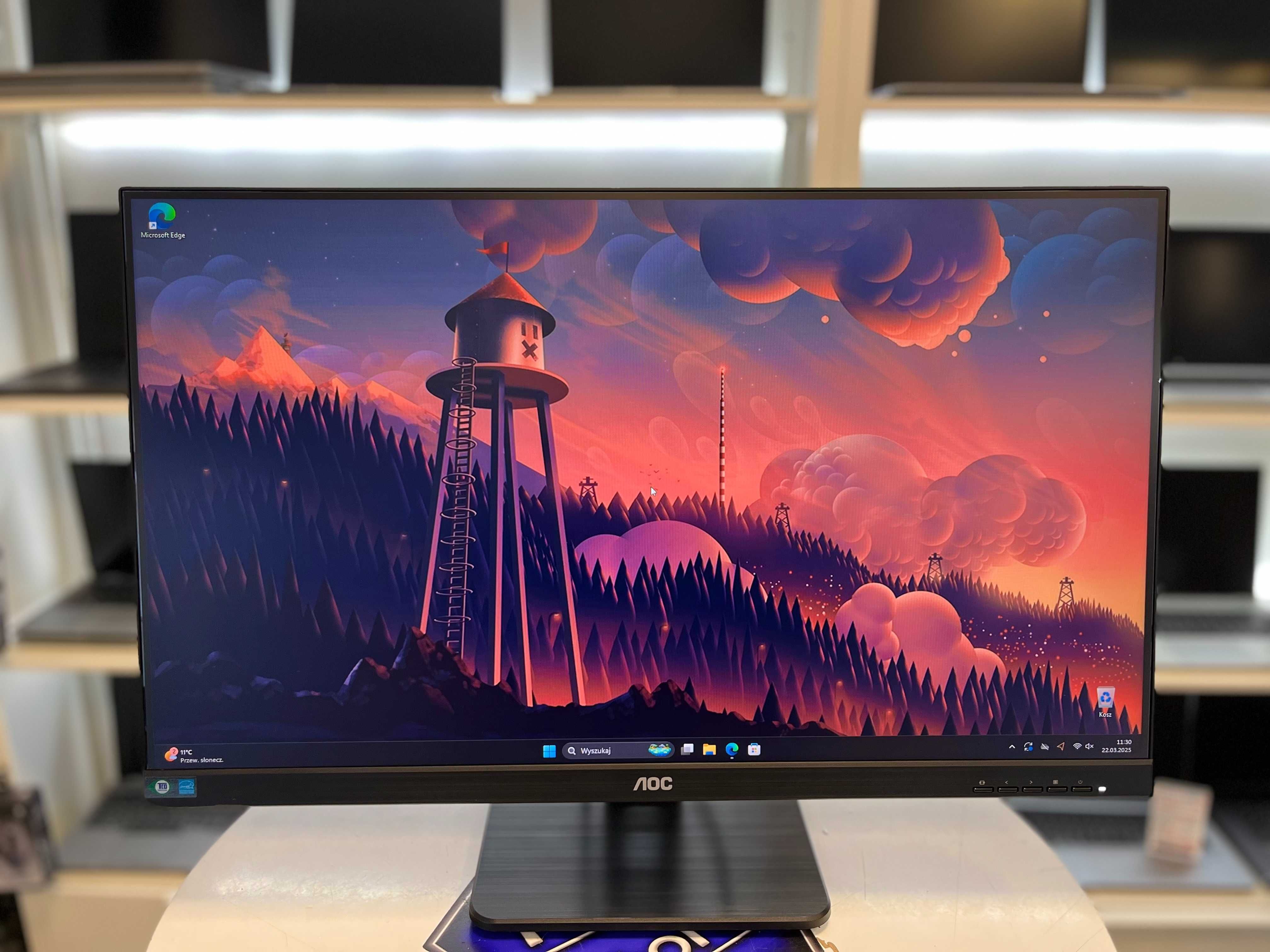 Monitor AOC 27P2Q 27' FHD IPS Bezramkowy Klasa A 75Hz Głośniki sRGB99%
