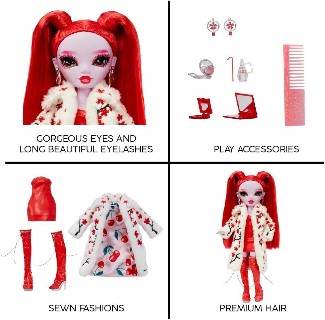 Лялька  Rainbow High Shadow High Rosie - Red Fashion Doll  Розі Редвуд