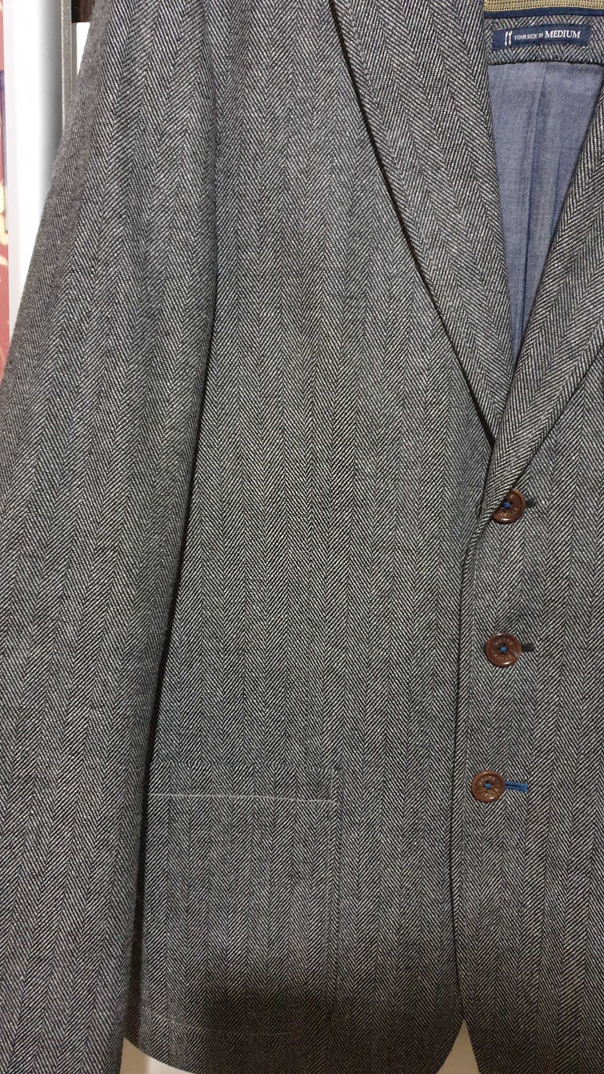 Стильный мужской пиджак английского бренда Gentlemens relish.