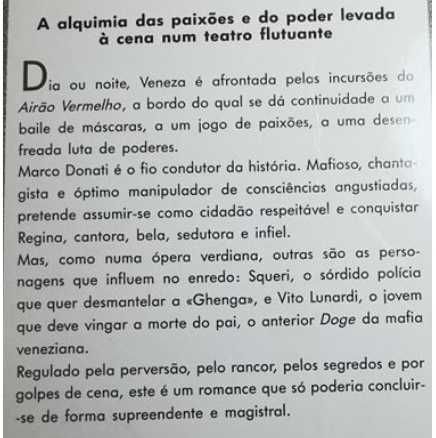Livro O jogo das paixões