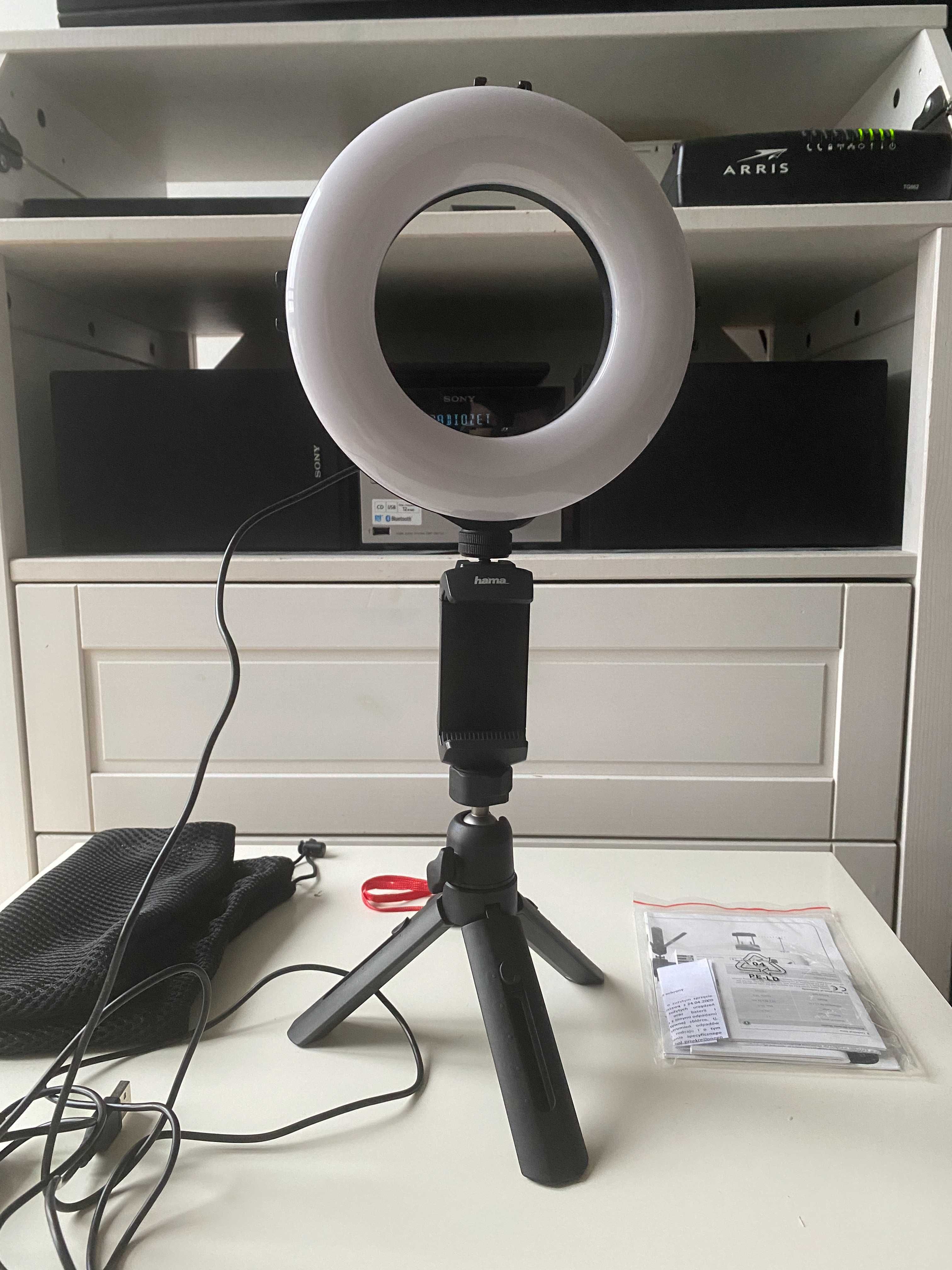 Lampa pierścieniowa LED HAMA SpotLight 67