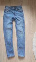 Zara spodnie jeans 140