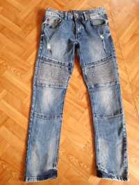 Spodnie jeans chłopięce  r.146 reporter joung