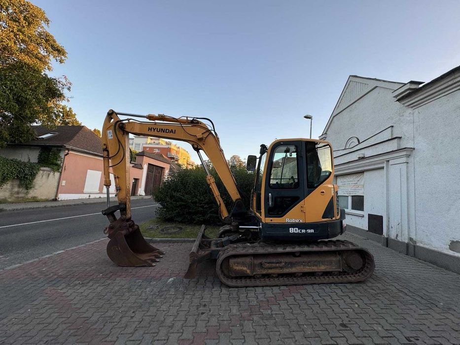Міні-екскаватор екскаватор Hyundai ROBEX 80CR 2015 Volvo ECR88 CAT 308
