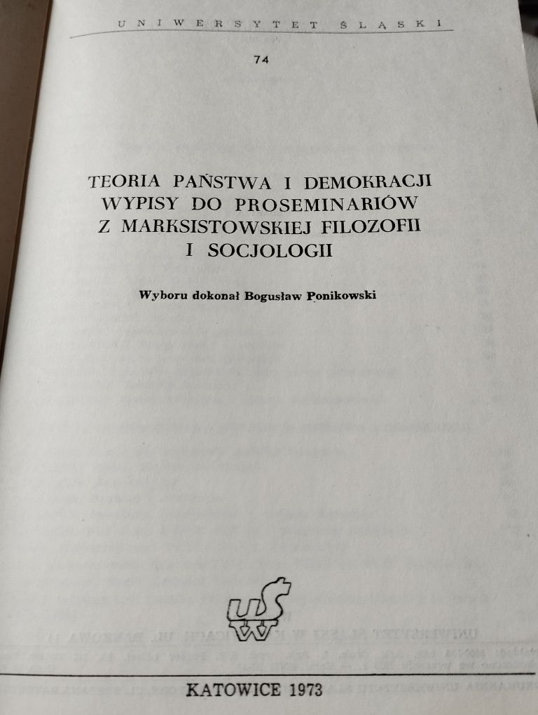 Wypisy do marksistowskich proseminariów