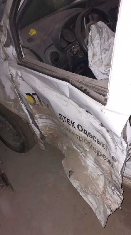Фургон RENAULT Dokker, після ДТП