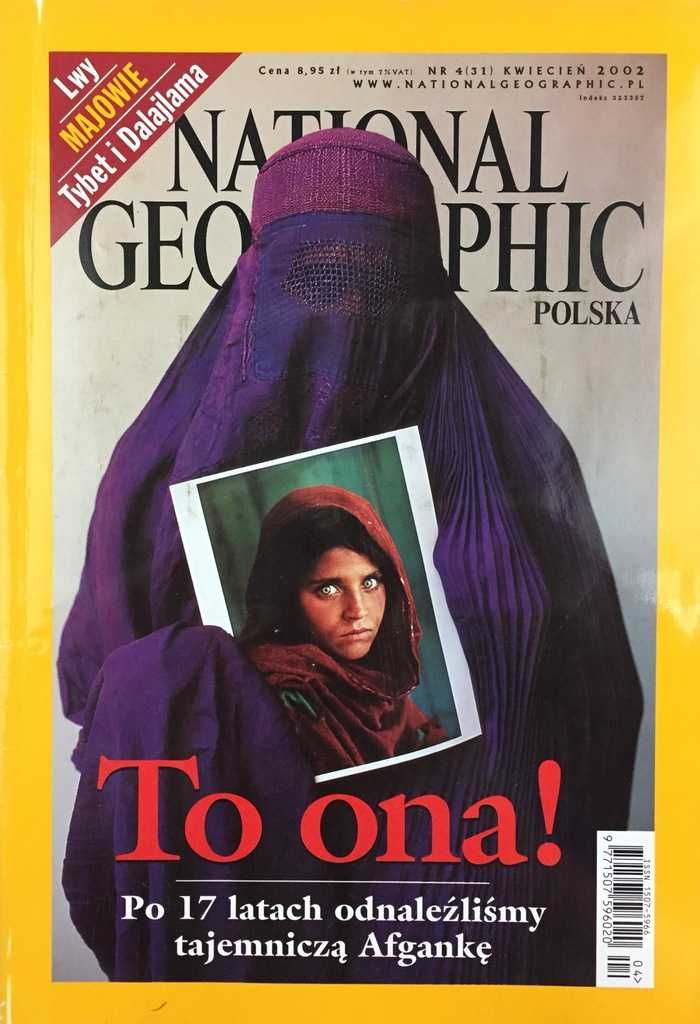 National geographic w j. polskim 2002r. : kwiecień, październik.