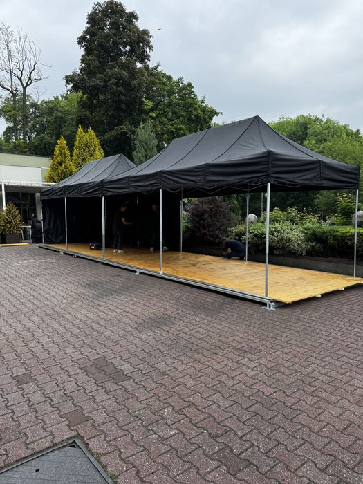 Namiot hala namiotowa 6x12 garderoba podłoga ogrzewanie