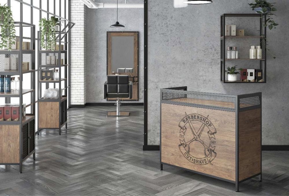 Mobiliario cabeleireiro barbeiro