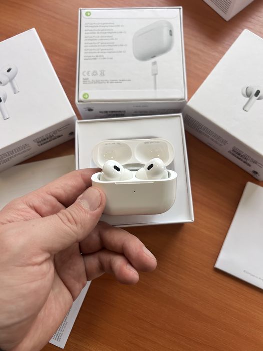 Навушники AirPods Pro 2 (Активне поглинання шуму) Опт/Дроп (АірПодс)