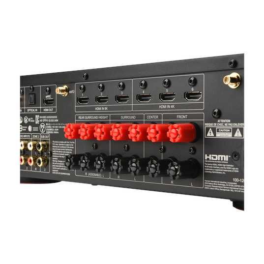 JBL MA710 Czarny Amplituner kina domowego 7.1 Wifi AIRPLAY Radio SKLEP