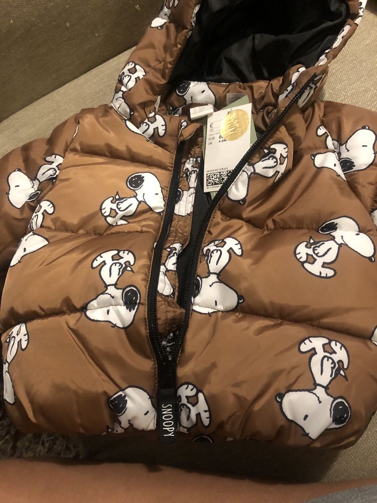 Kispo Snoopy para bebe de 4/6 meses NOVO