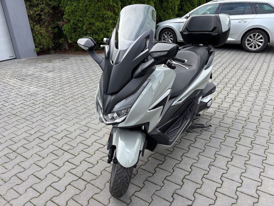 Honda NSS Bluetooth Podgrzewane Manetki Kufer LED