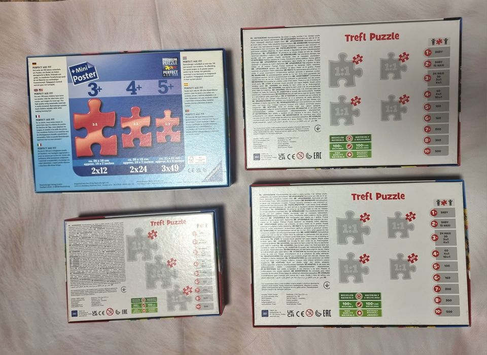 Пазли, хороша якість.