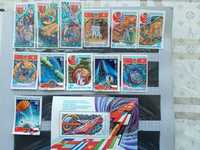 Набор марок "Международные полеты в космос", СССР, 13шт, 1978-80гг