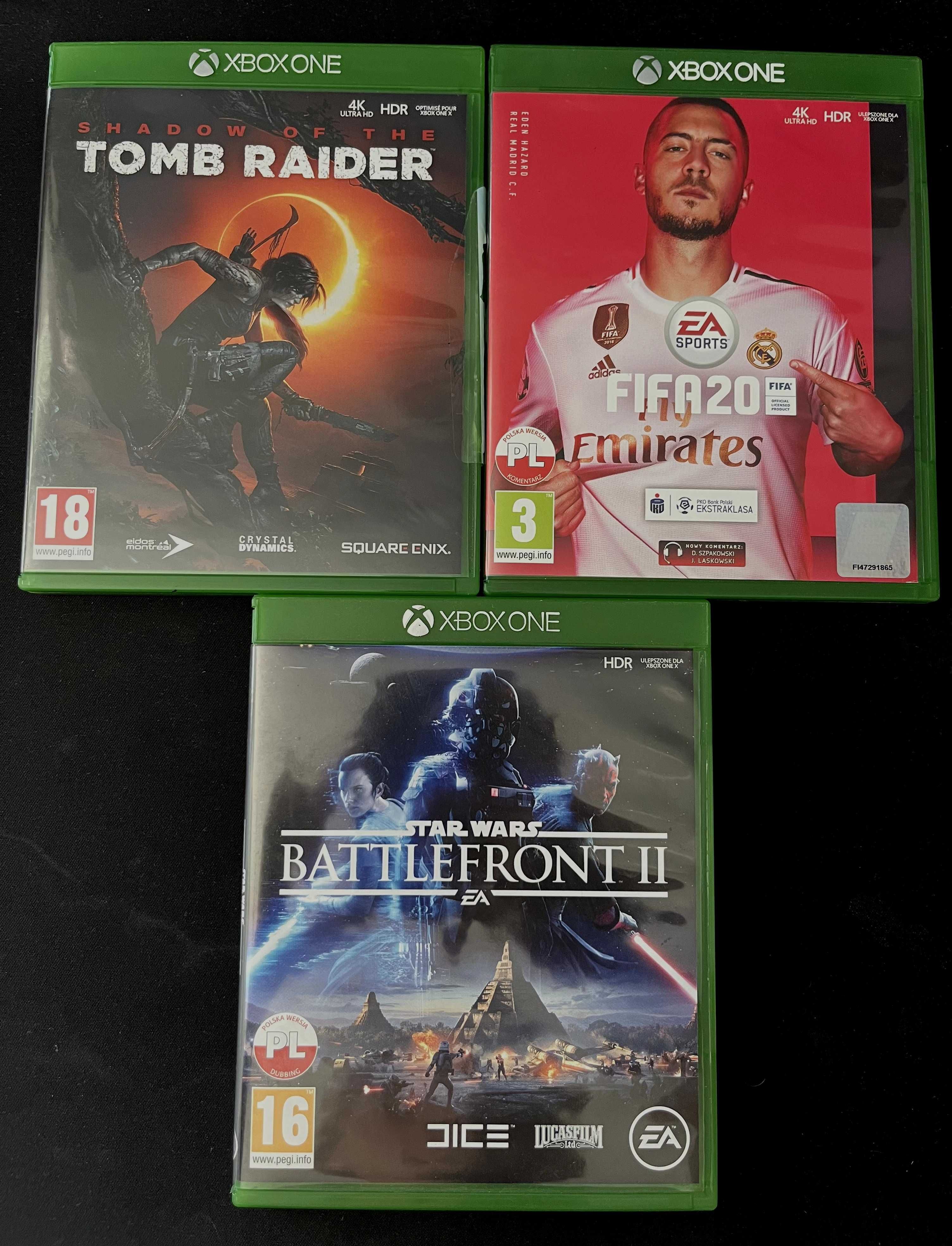 XBOX ONE X 1TB + 2 pady xbox + 3 gry