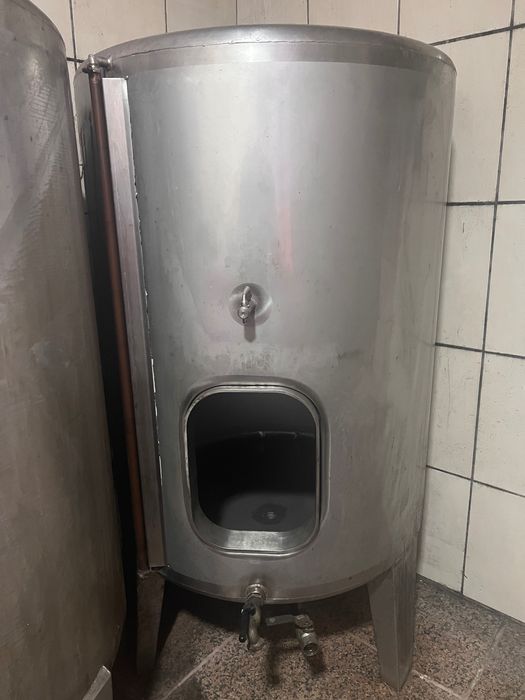Pipas de inox para vinho