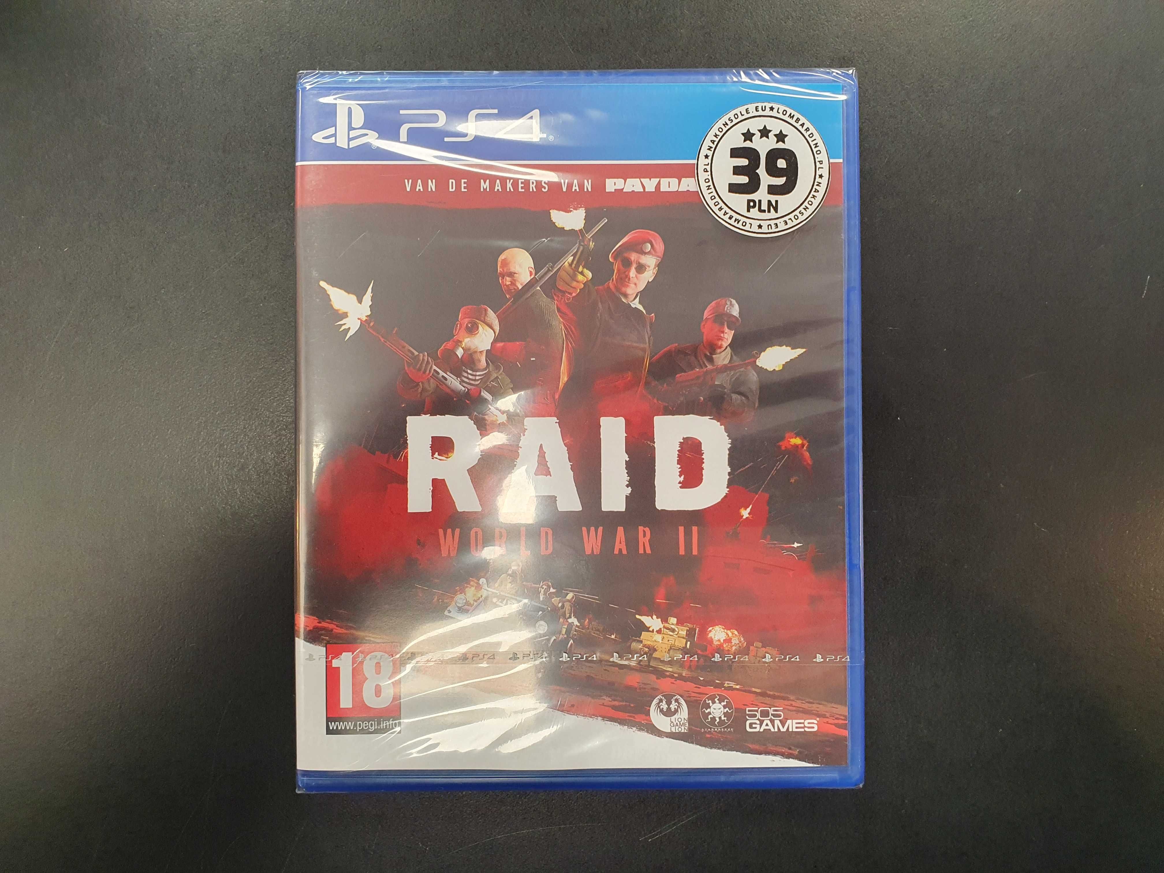 Gra Sony PS4 RAID: World War II